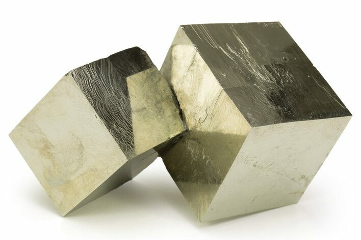 Natural Pyrite Cube Cluster - Spain #232624